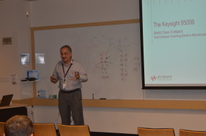 Mr. Larry Zurbick, a Marketing Manager for the Division’s Nano Positioning Metrology Products at Keysight Technologies